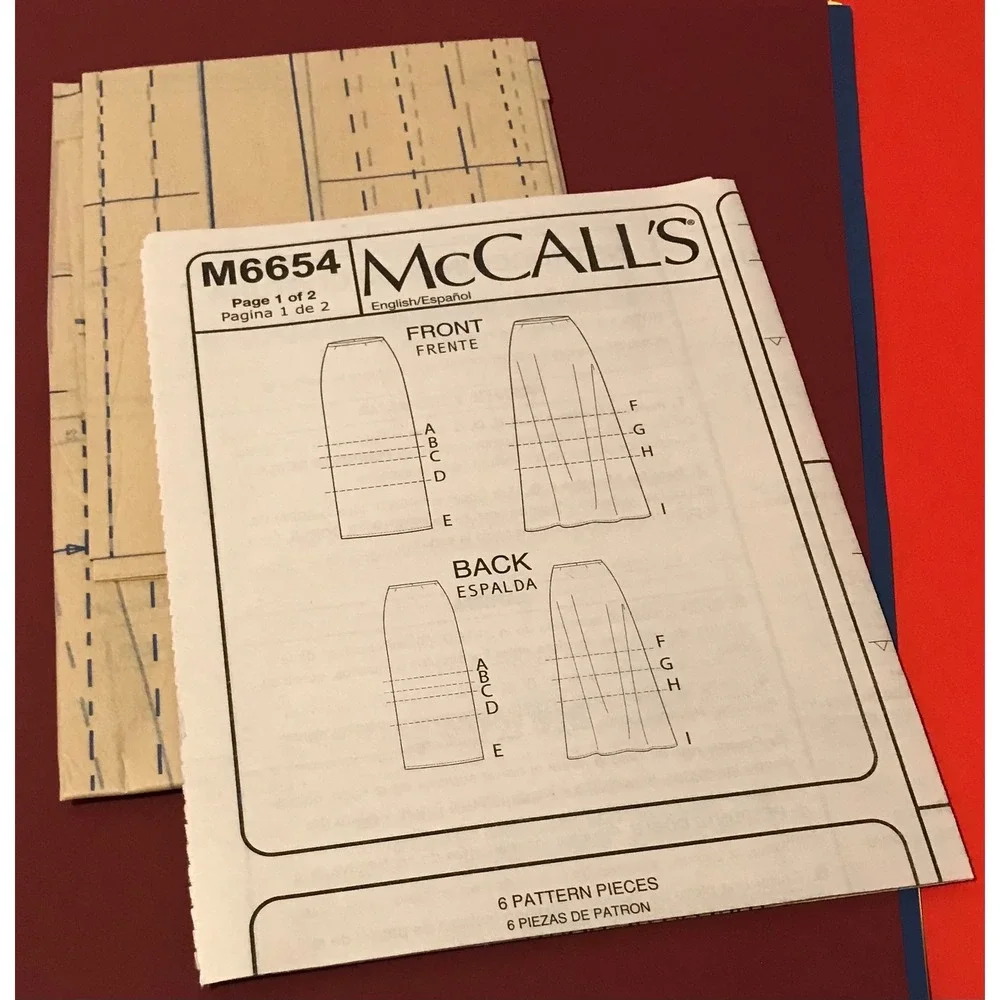 McCalls mccall m6654